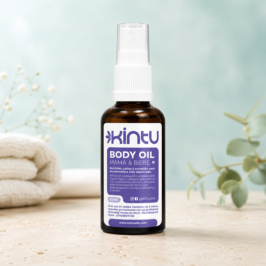 Aceite para masaje Mamá-Bebé 50ml lifestyle