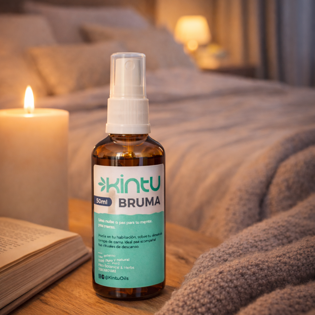 Bruma relajante para calmar y relajar antes de dormir