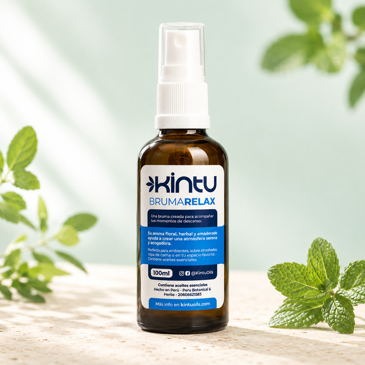 Spray Aromático Relajante para Ambientes y Textiles 100ml - 2