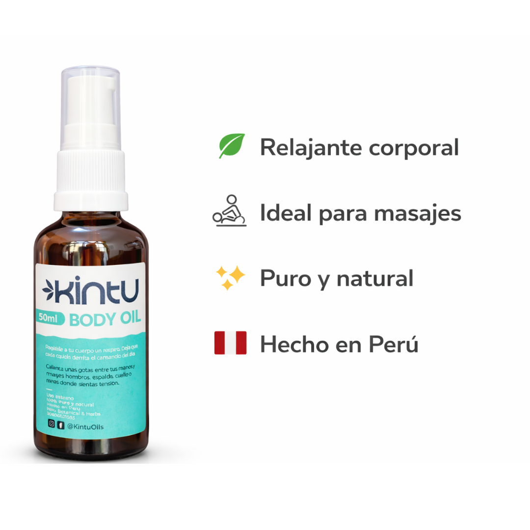 Aceite para masaje relajante aplicado en rutinas de bienestar