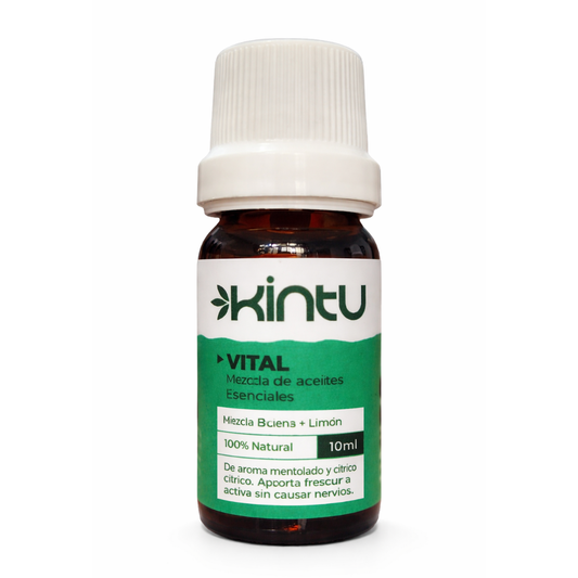 Blend de aromaterapia energia con aceites esenciales naturales