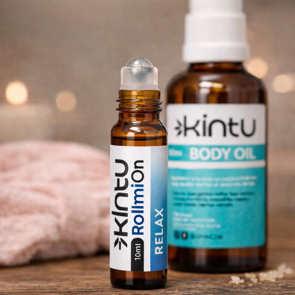 Ritual Spa & Glow Kintu aceite esencial natural para cuidado y bienestar